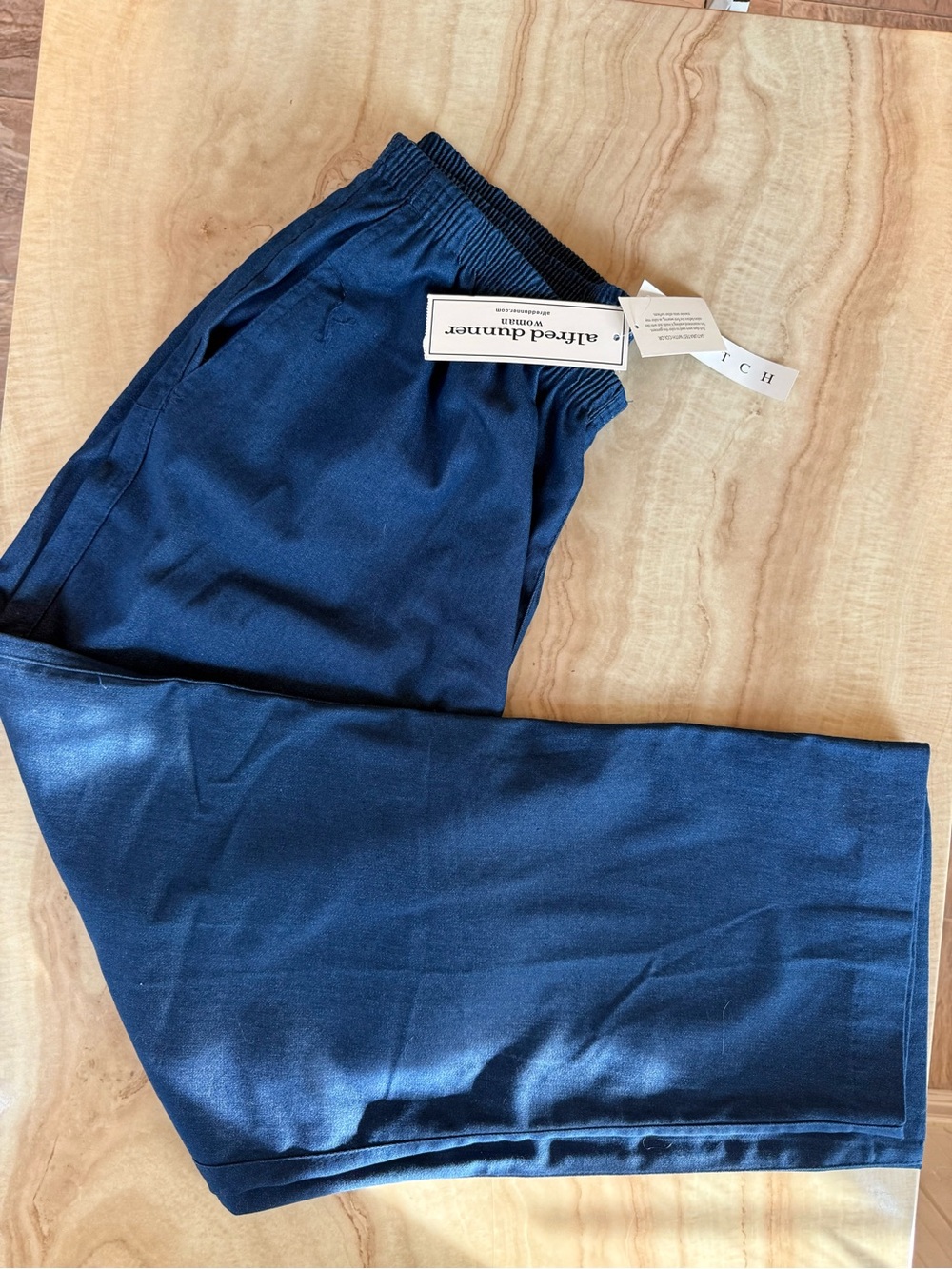 💫NWT ALFRED DUNNER WOMENS SZ 18W PULL-ON DENIM PANTS